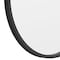 Flash Furniture 20" Round Black Metal Framed Accent Wall Mirror HFKHD-0GD-CRE8-981315-GG - alternate 3